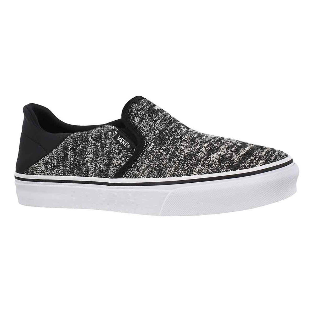 vans slip on knit