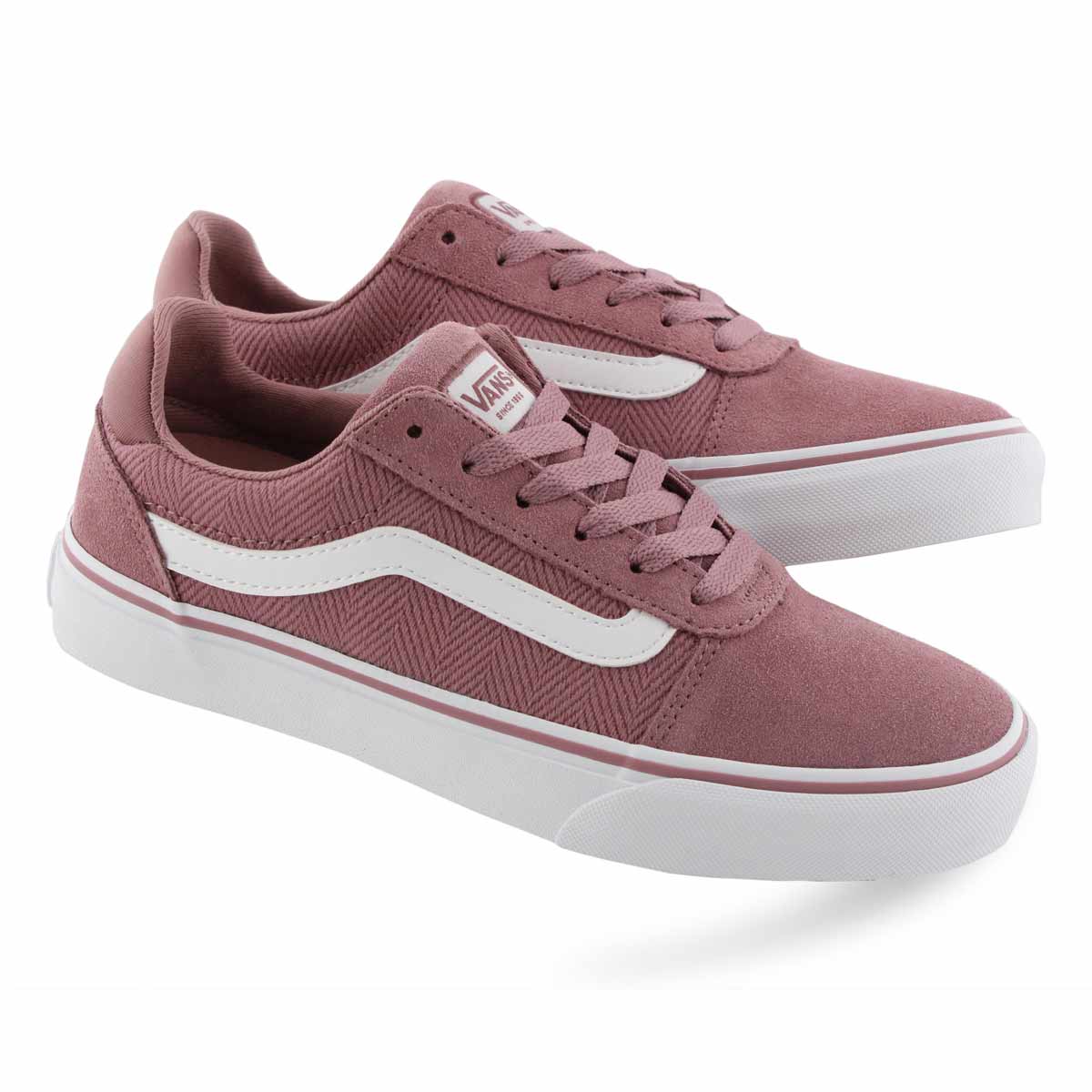 vans ward leather