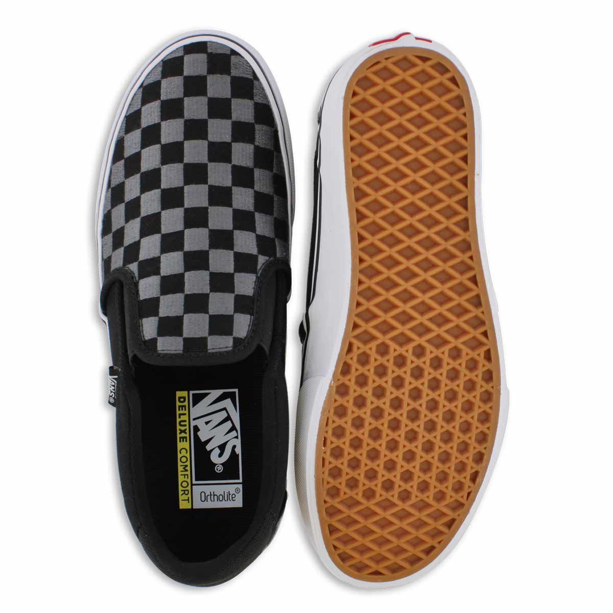 vans deluxe comfort slip on