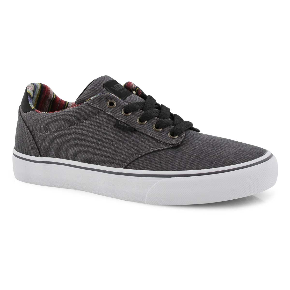 Mns Atwood-Deluxe asphalt/wht snkr
