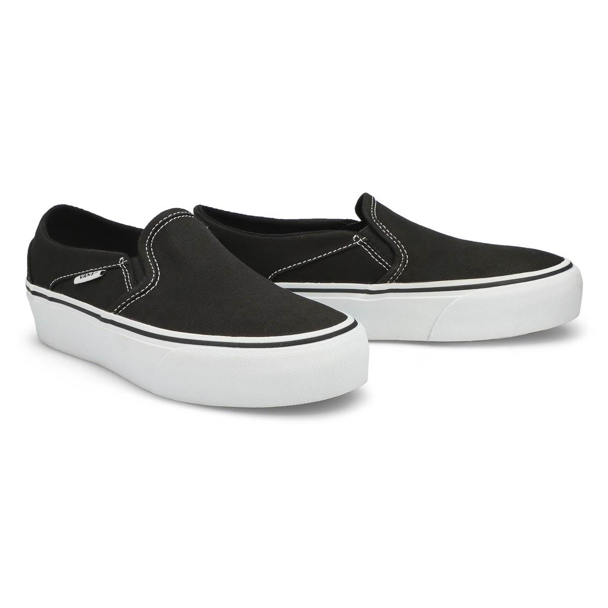 vans asher women's platform skate shoes