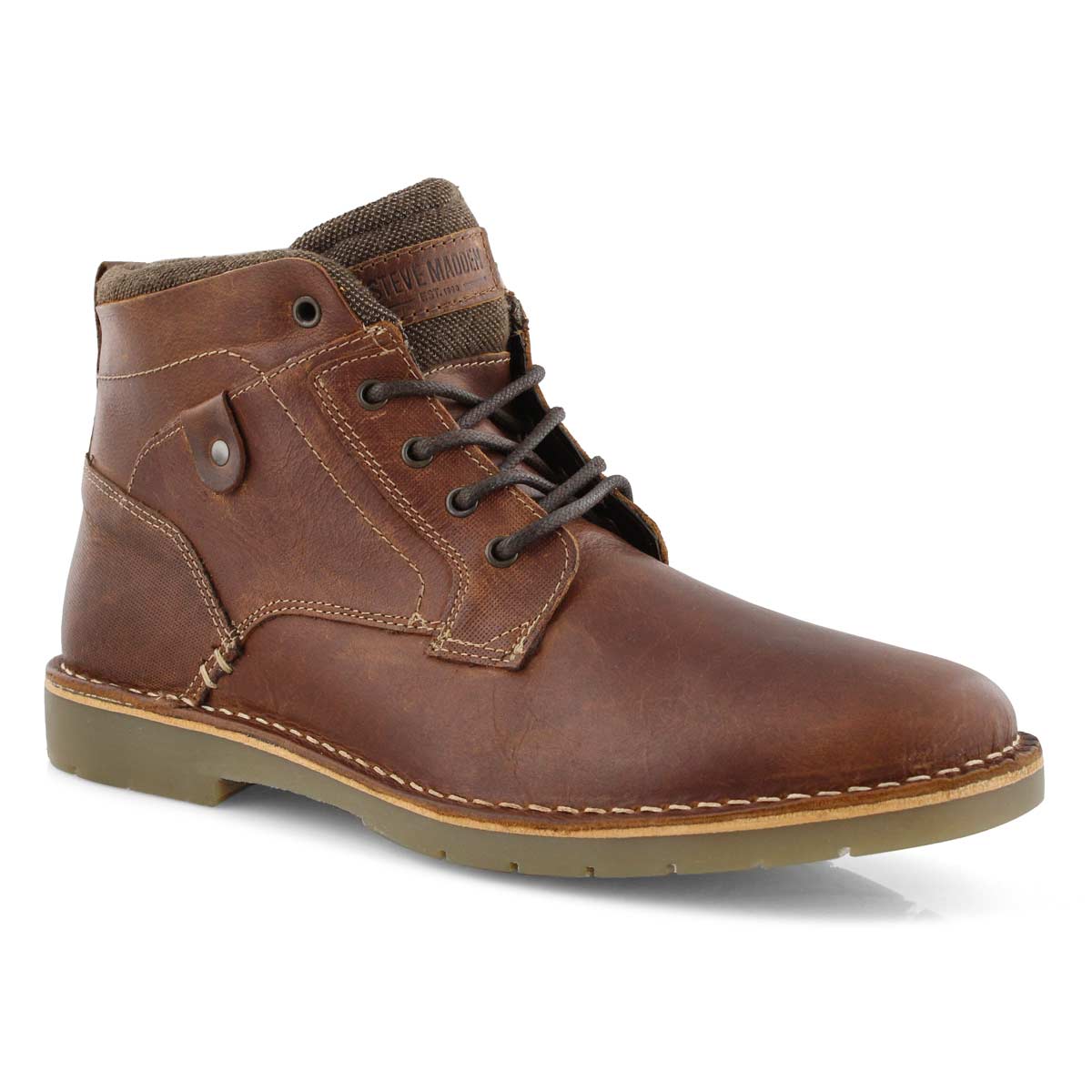 Mns Vulture wood lace up ankle boot