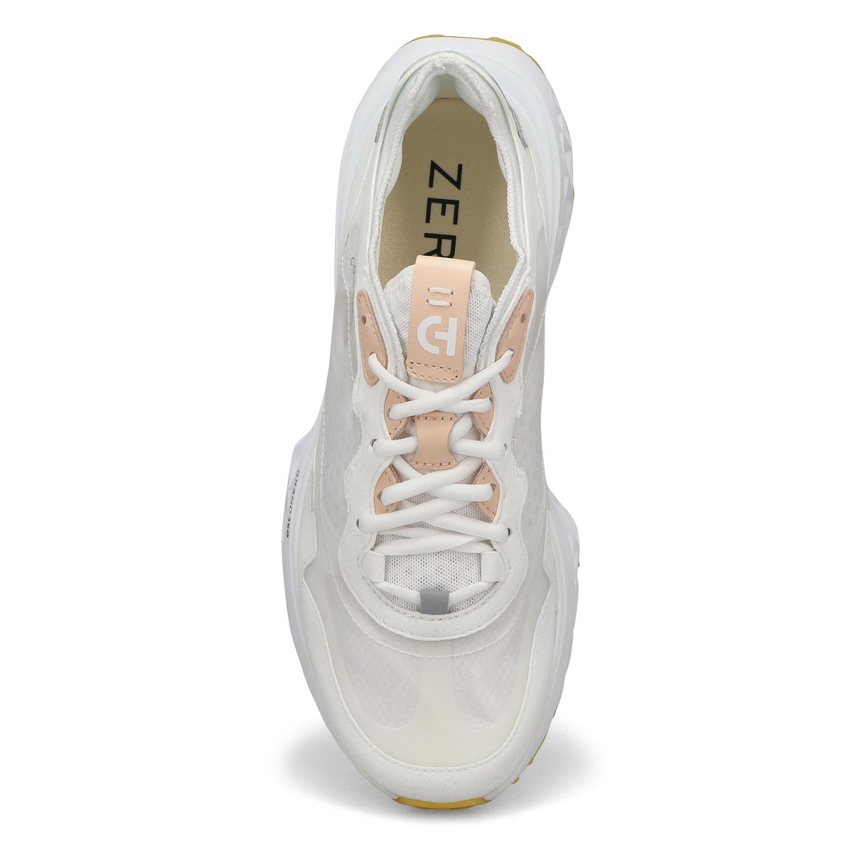 Womens Zero Grand Casual Sneaker - White/Tan