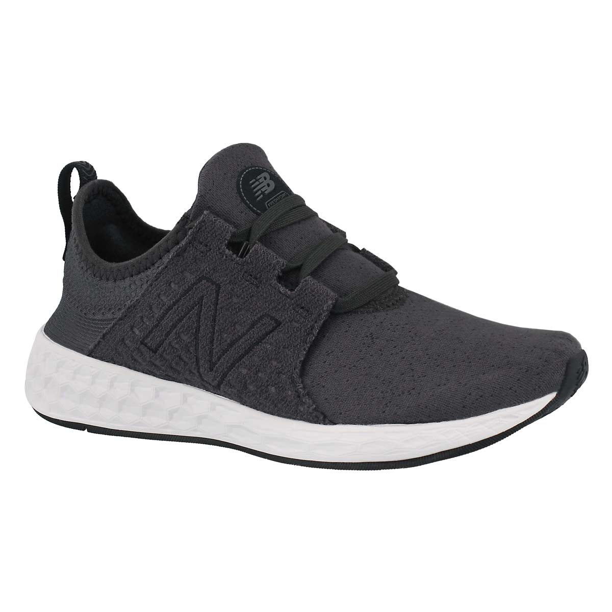 Women's CRUZ black/phantom slip-on sneakers