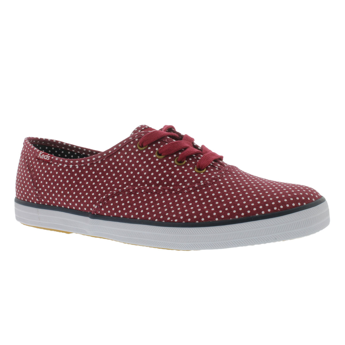 Lds Champion Micro Dot red sneaker
