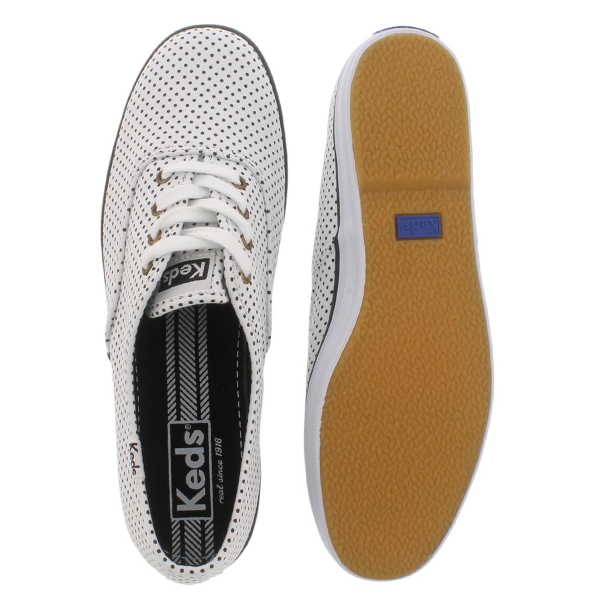 Lds Champion Micro Dot white sneaker