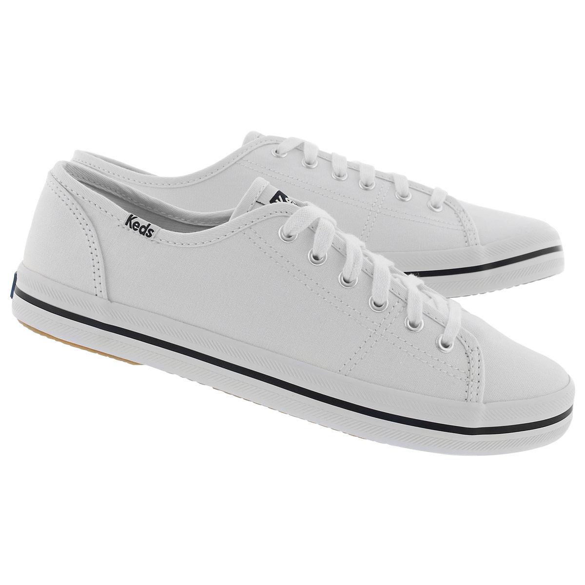 Lds Kickstart white canvas CVO sneaker