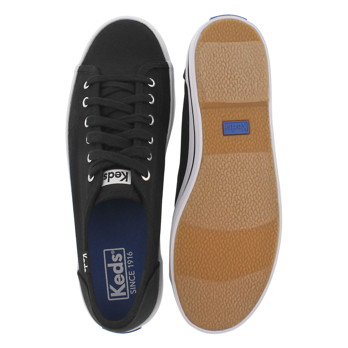 Lds Kickstart black CVO canvas sneaker