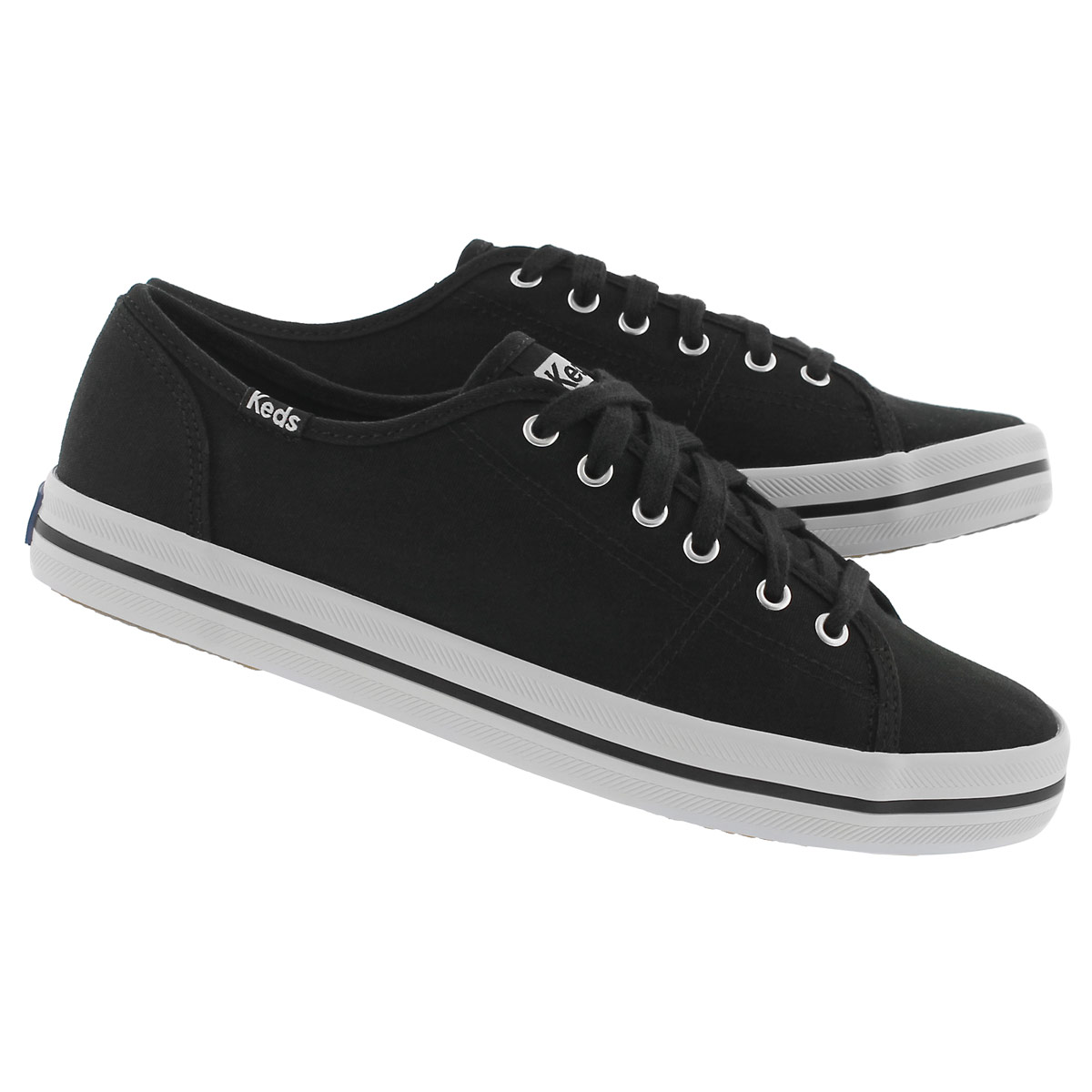 Lds Kickstart black CVO canvas sneaker