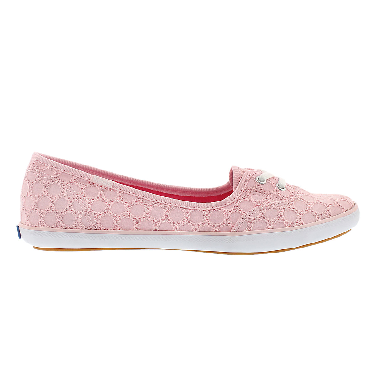 Ballerine Teacup Eyelet, rose pâle, fem