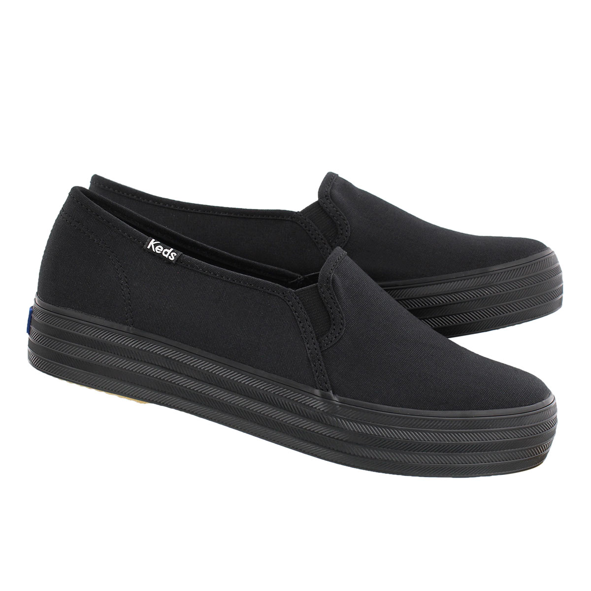 keds triple decker leather slip on