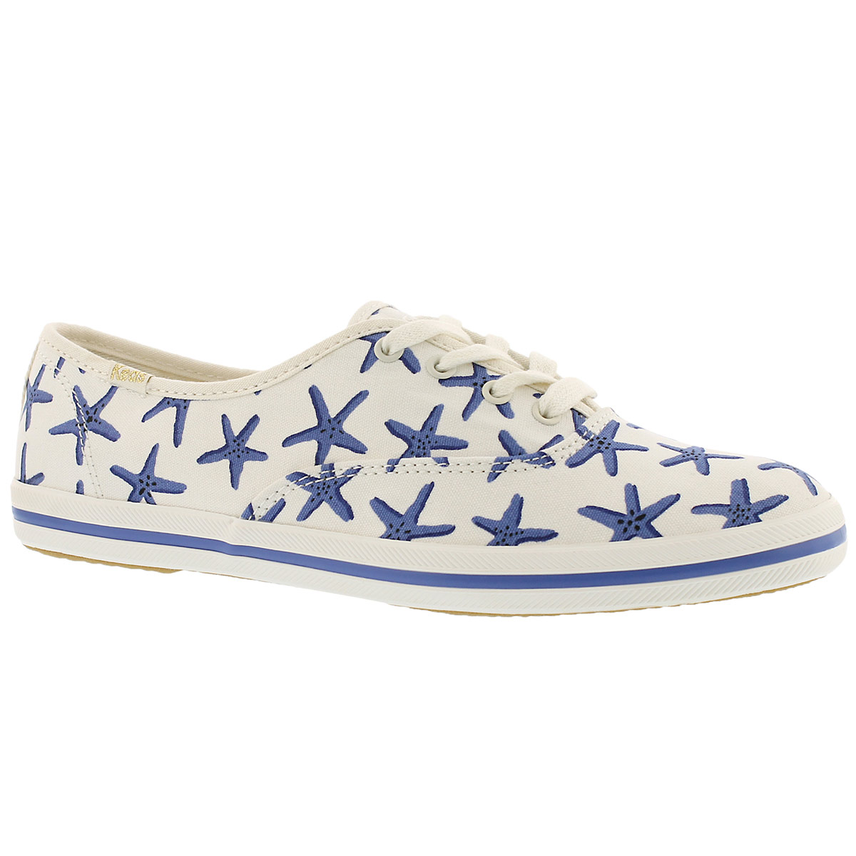 Women's KATE SPADE white/blue sneakers