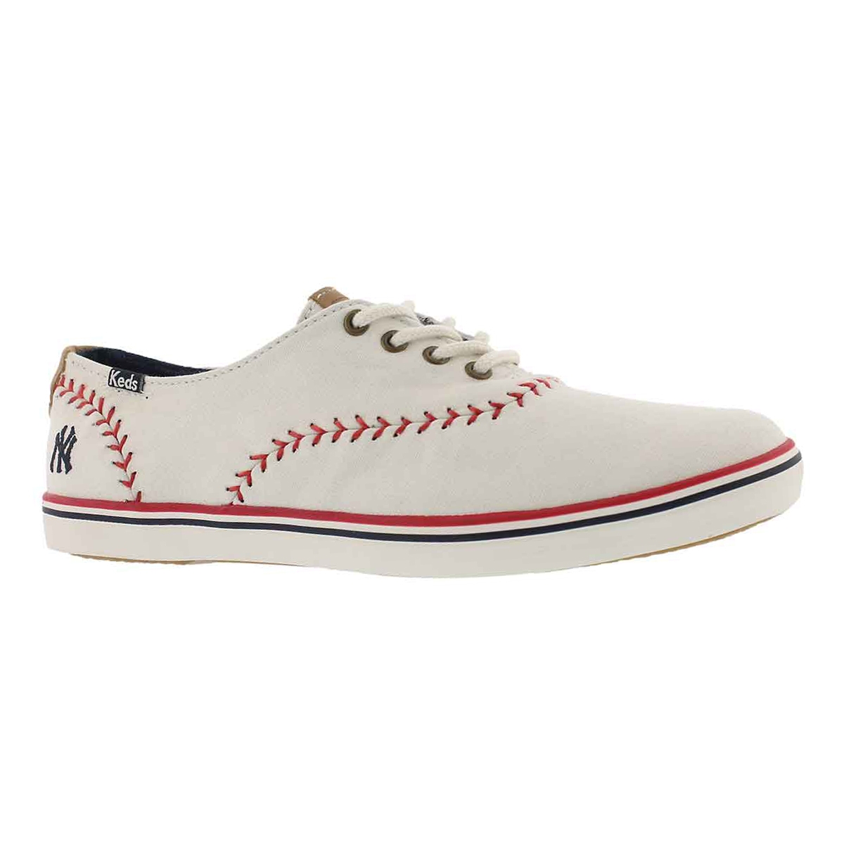 Women's CHAMPION PENNANT Yankees cream sneakers