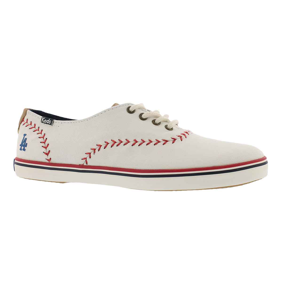 Women's CHAMPION PENNANT Dodgers cream sneaker
