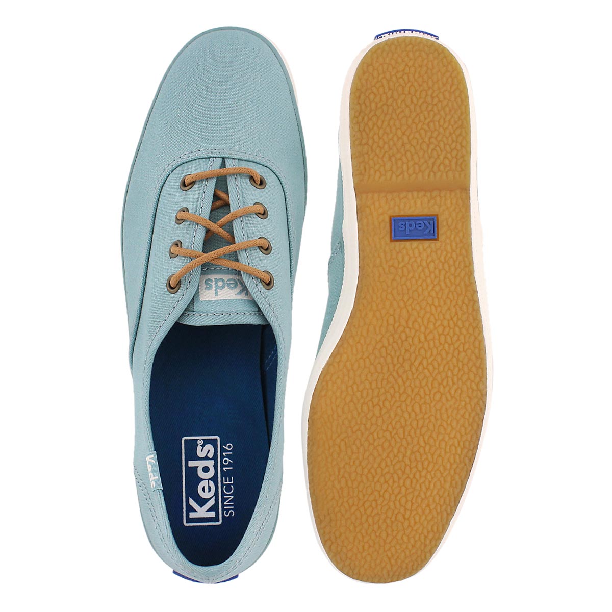 Lds Champion dusty blue canvas sneaker