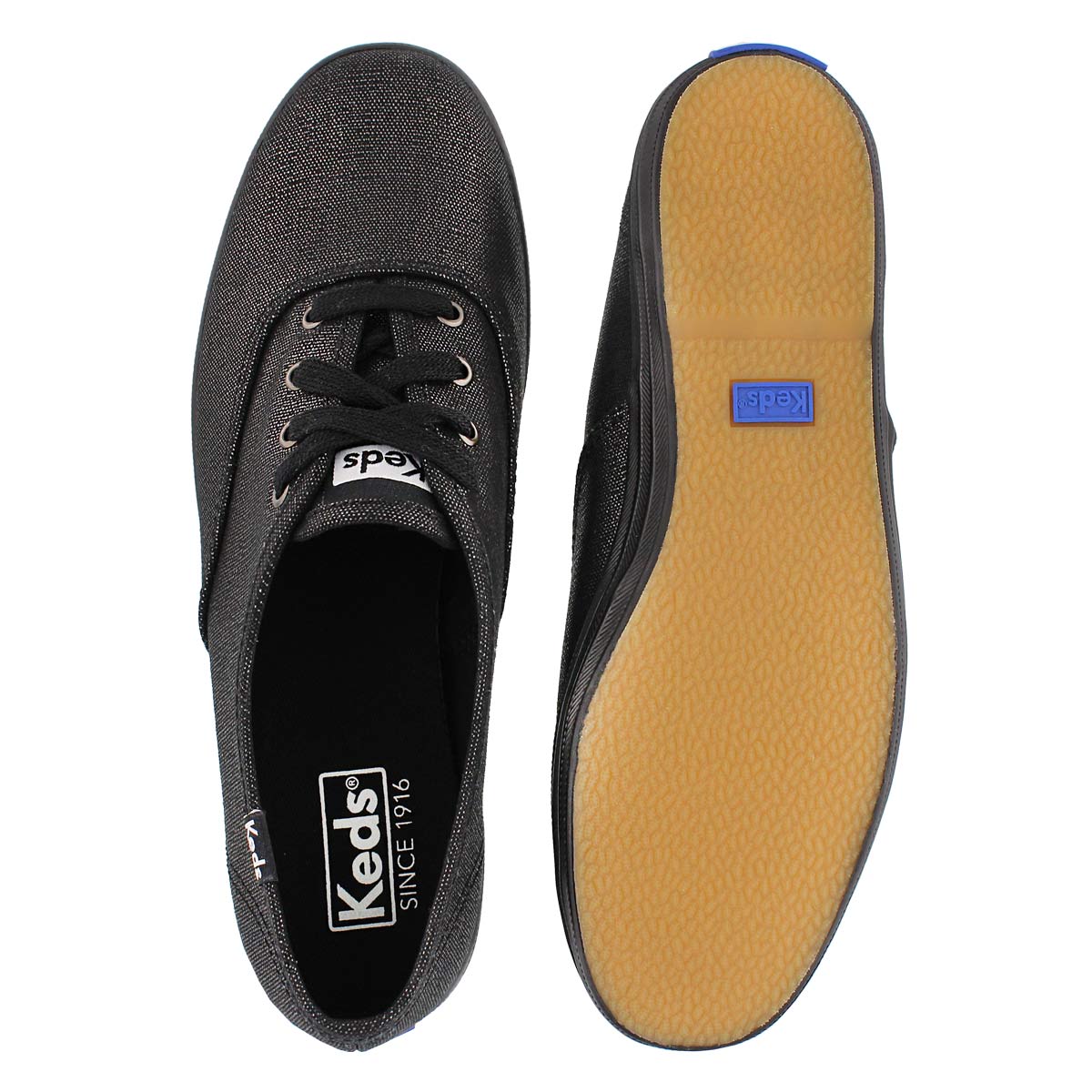 Lds Champion blk/blk metallic sneaker