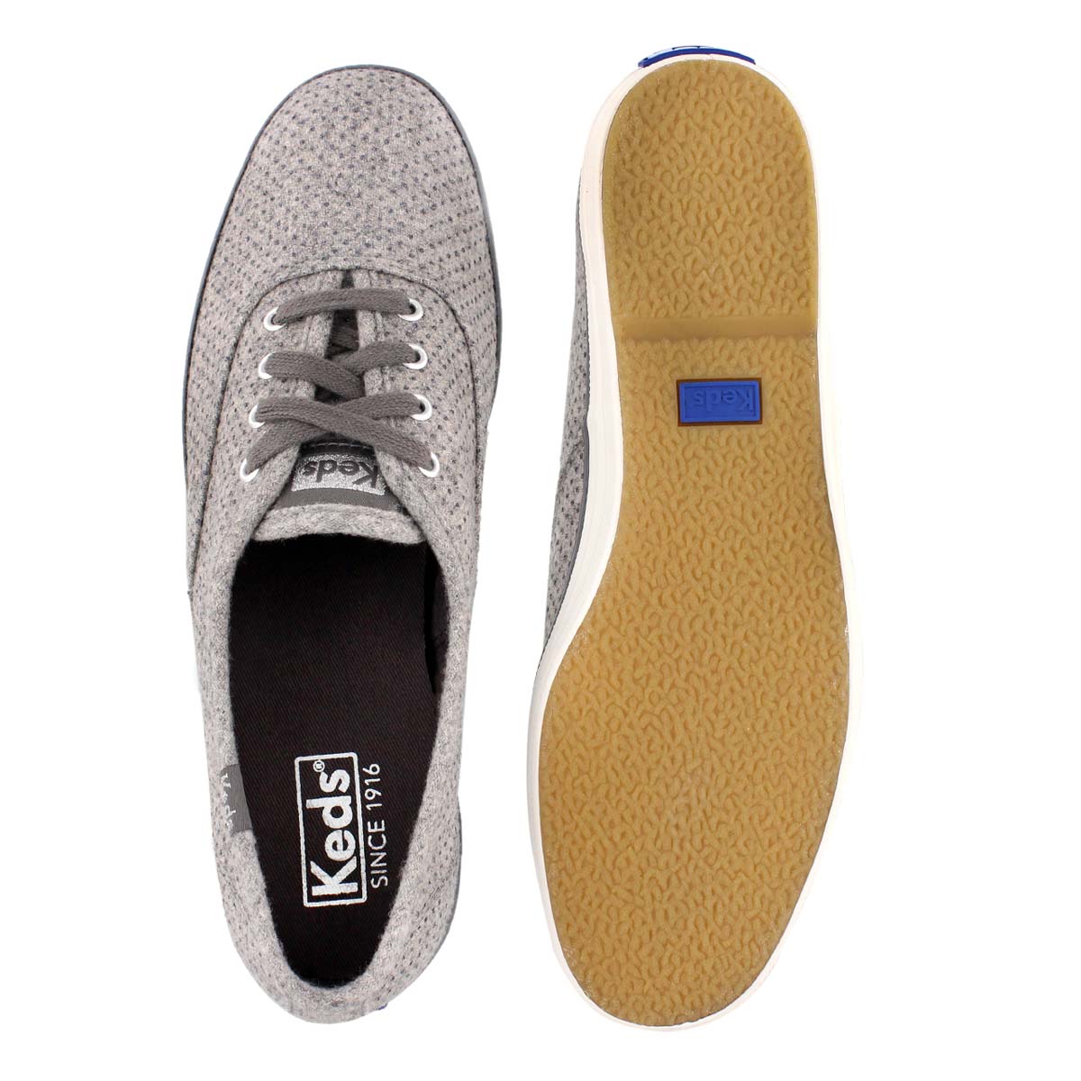Lds Champion Glitter Wool gry sneaker