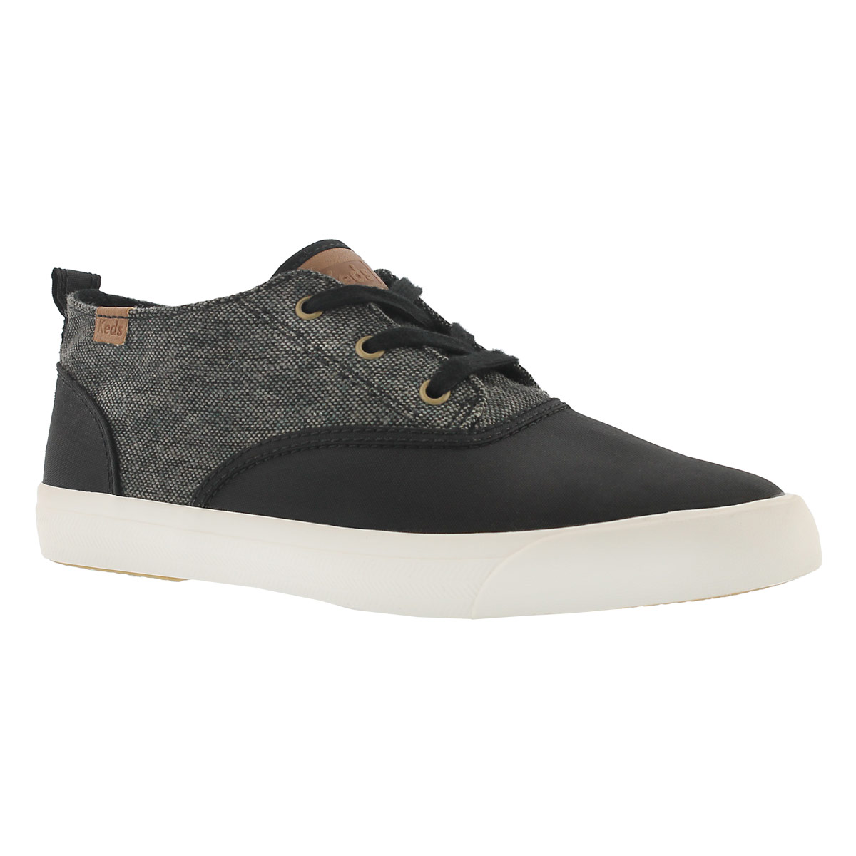 Lds Triumph Mid dk grey lace up sneaker