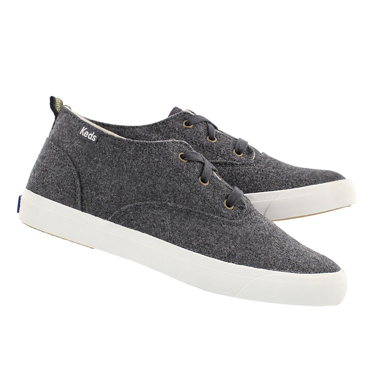 Espadrille TriumphMid Wool, graphite,fem