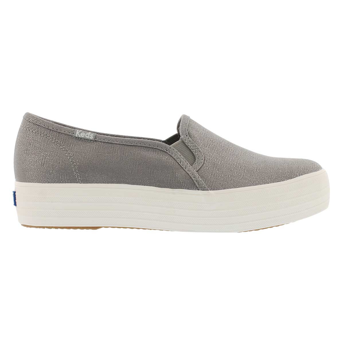 keds triple decker leather slip on