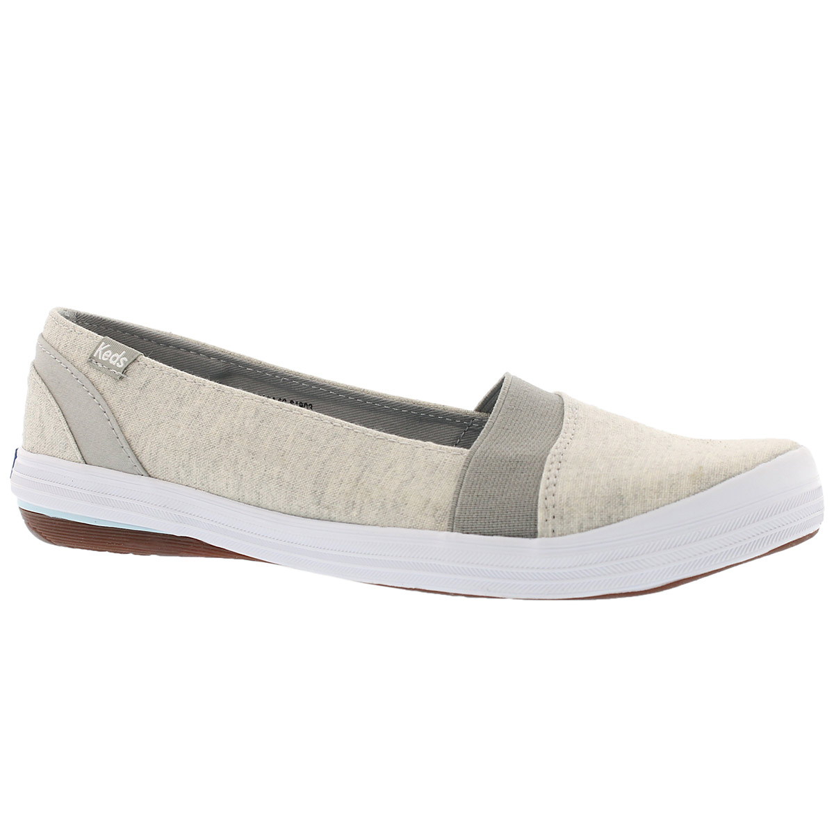 Women's CALI light grey casual slip ons