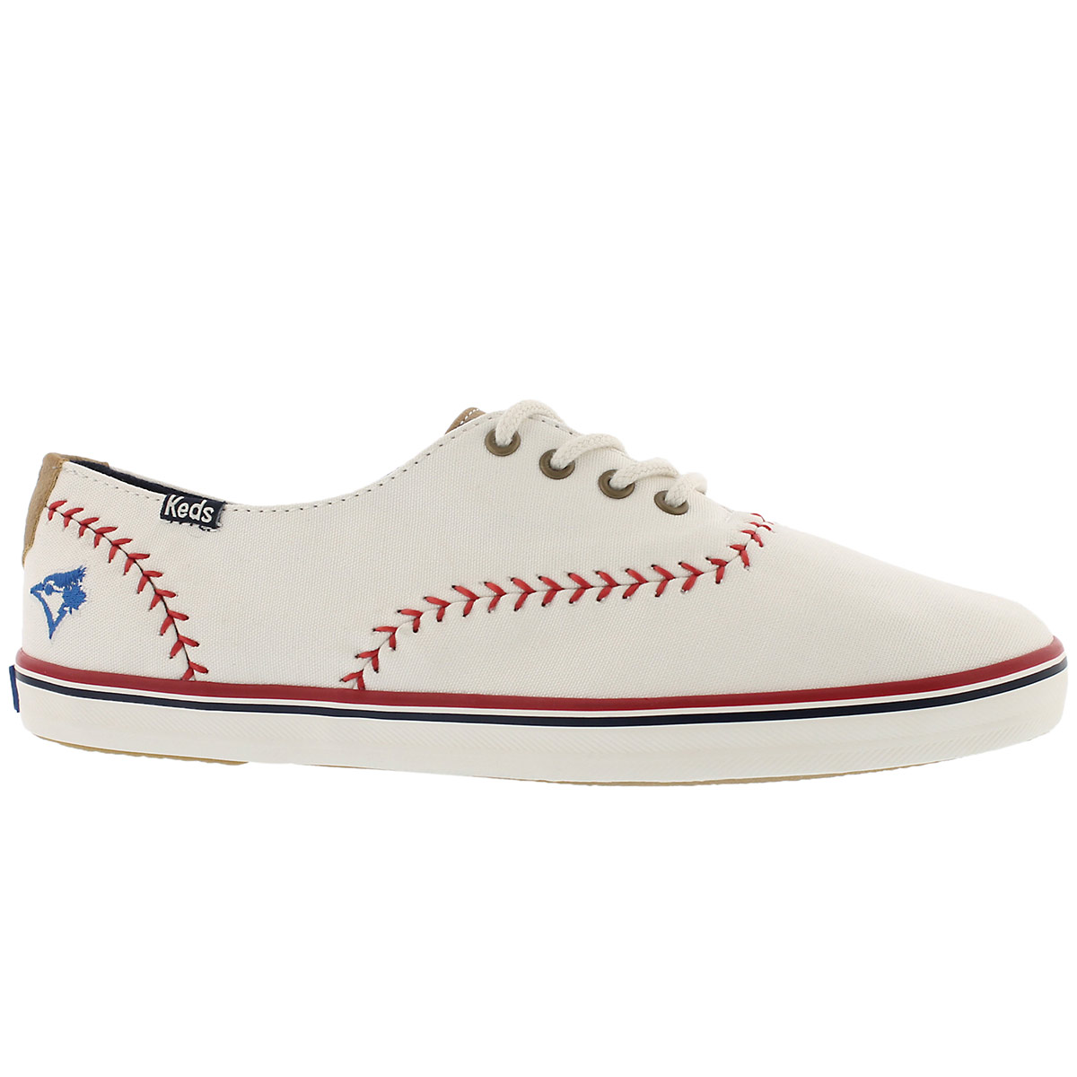 Women's CHAMPION PENNANT bluejays cream sneakers
