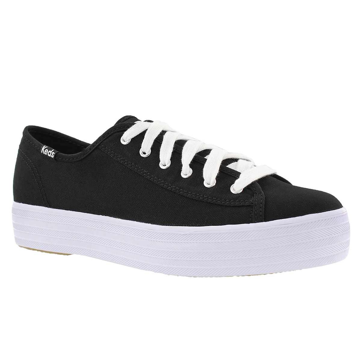 Women's TRIPLE KICK black/white sneakers