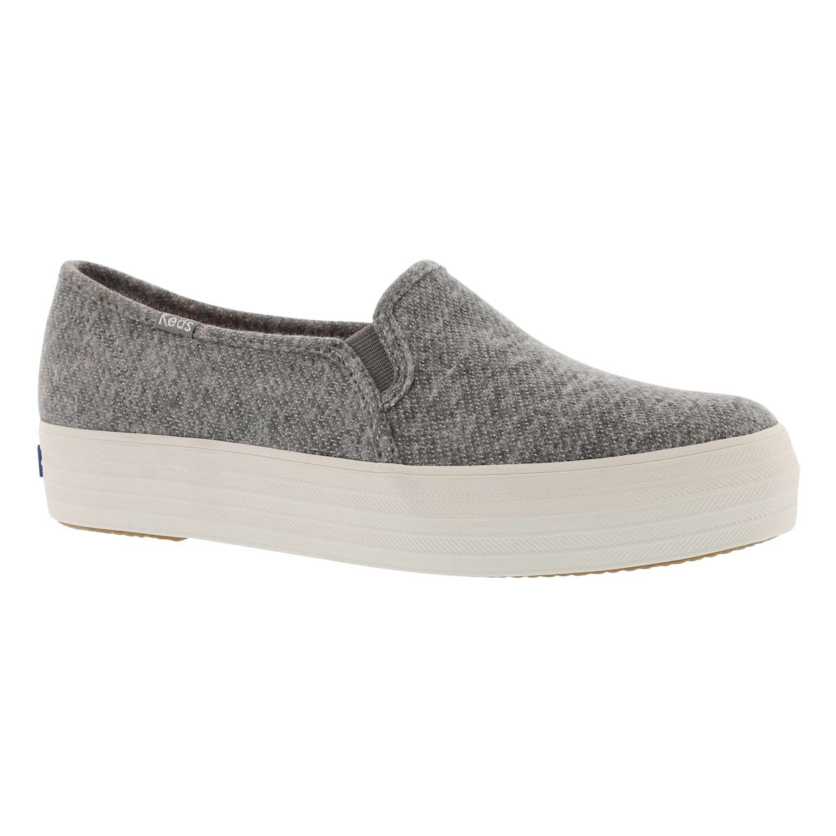 Women's TRIPLE DECKER JERSEY gry slip on sneakers