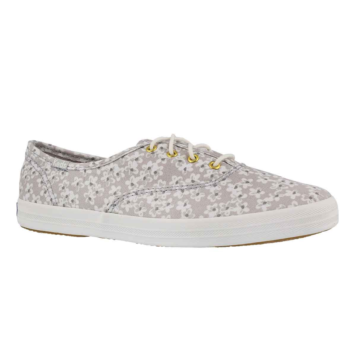Women's CHAMPION FLORAL light grey sneaker
