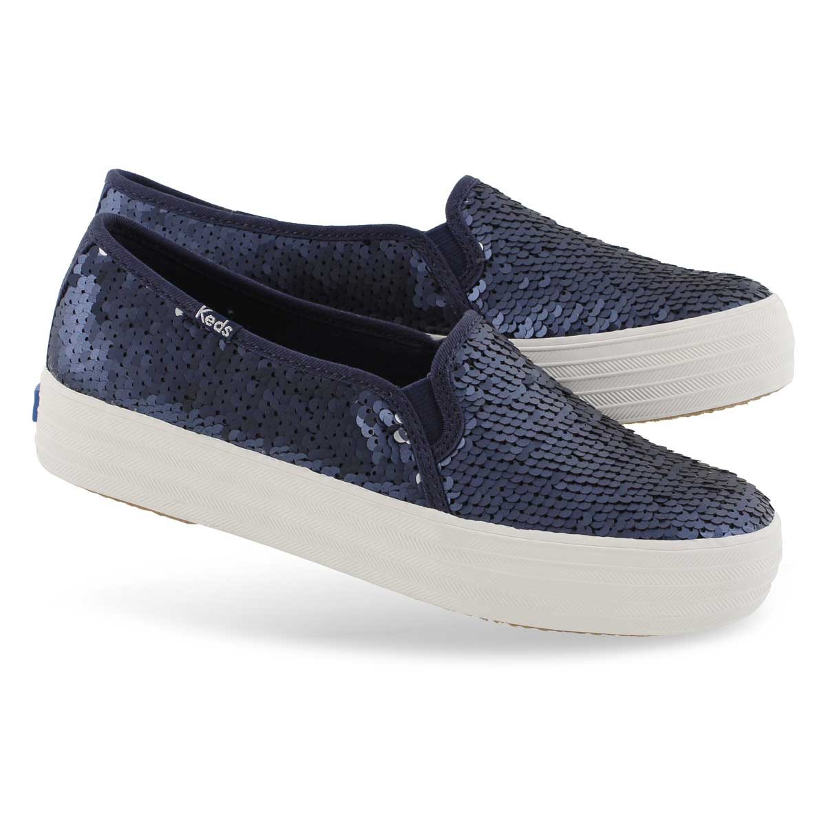 keds triple decker reverse sequin