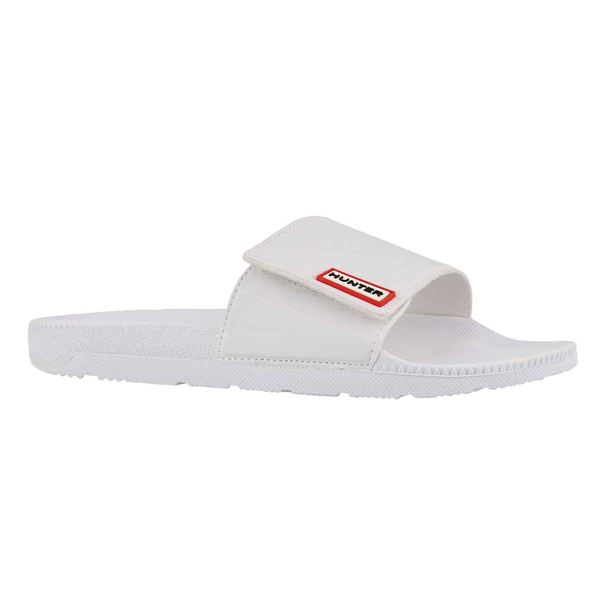 Women's ORIGINAL ADJUSTALBE SLIDE white sandals