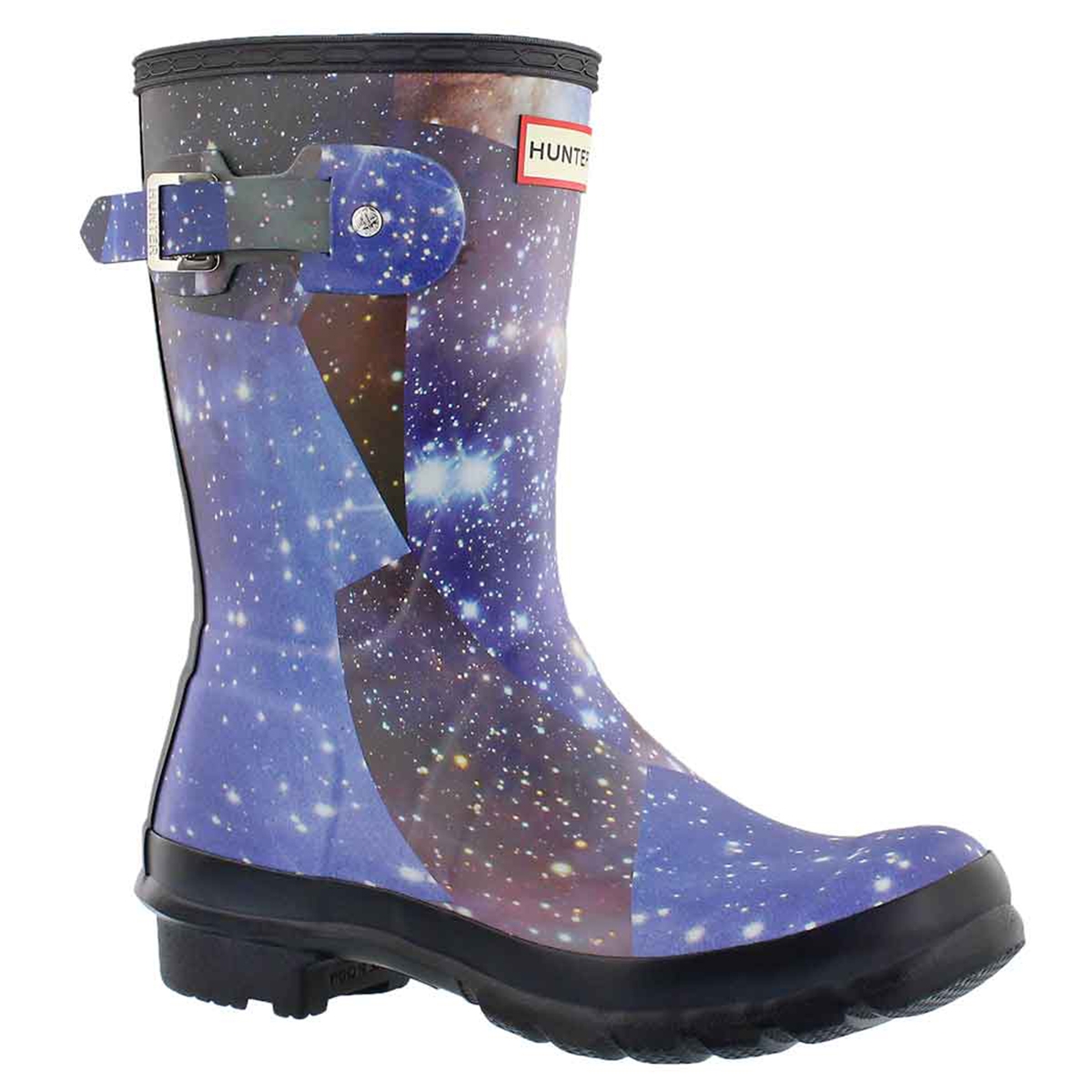 Women's ORIGINAL SHORT SPACE CAMO mdngt rain boots