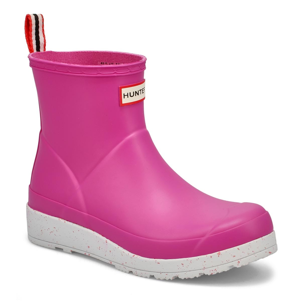 Hunter Women's Play Short Speckle Rain Boot