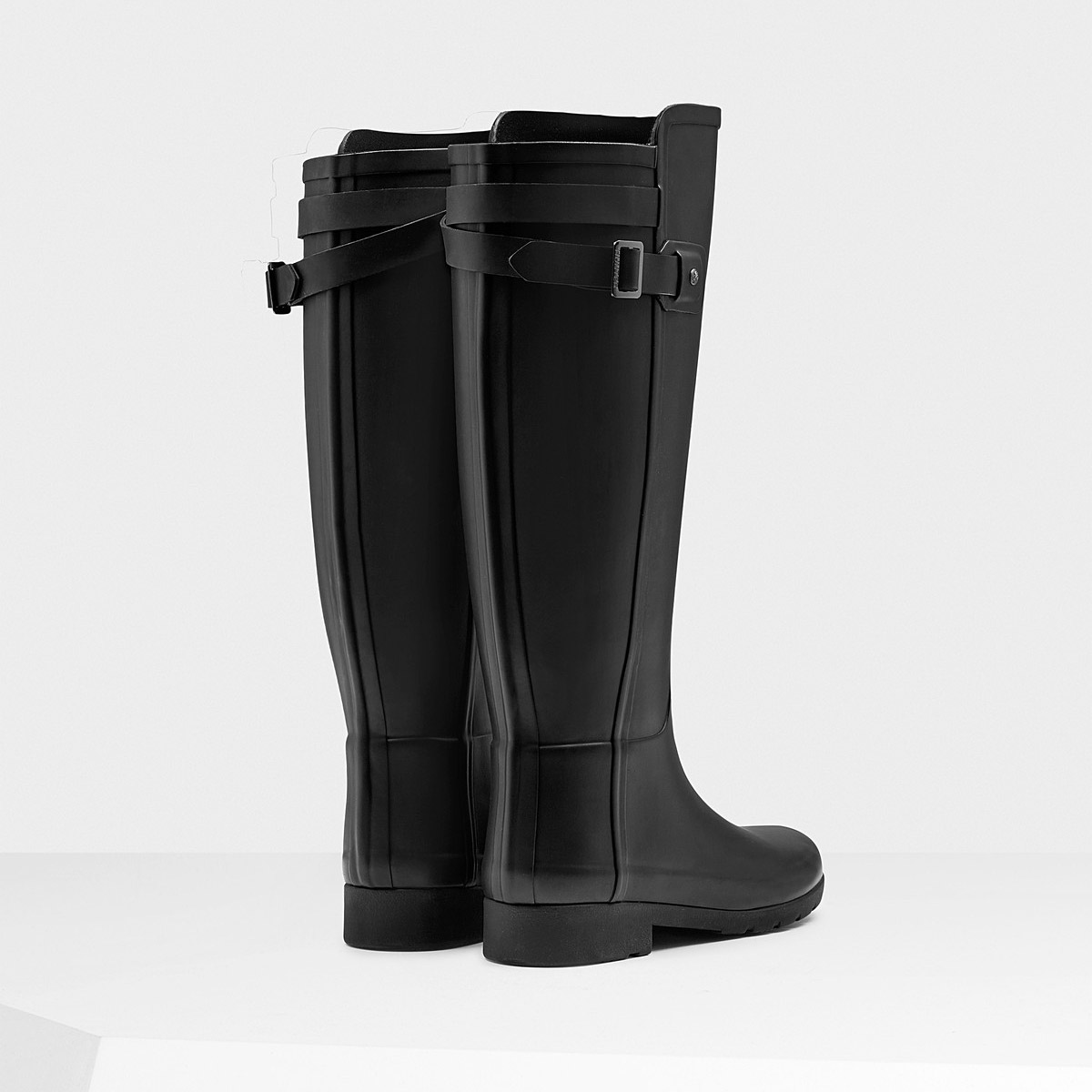 Botte pluie Refined Back Strap, nr, fem