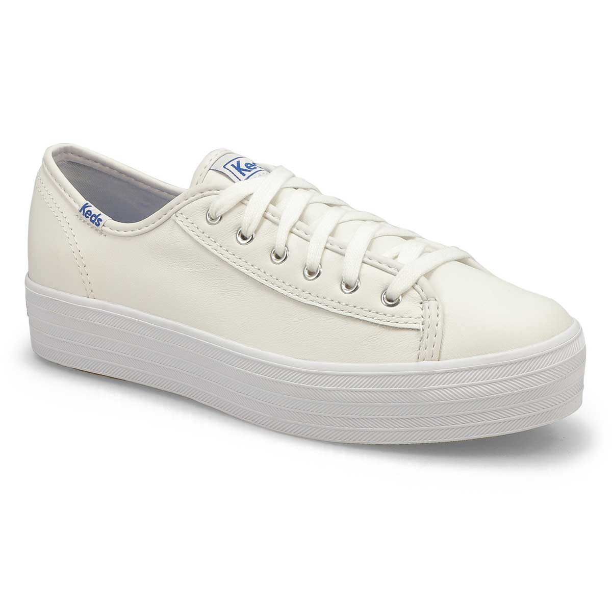 keds shoes leather white