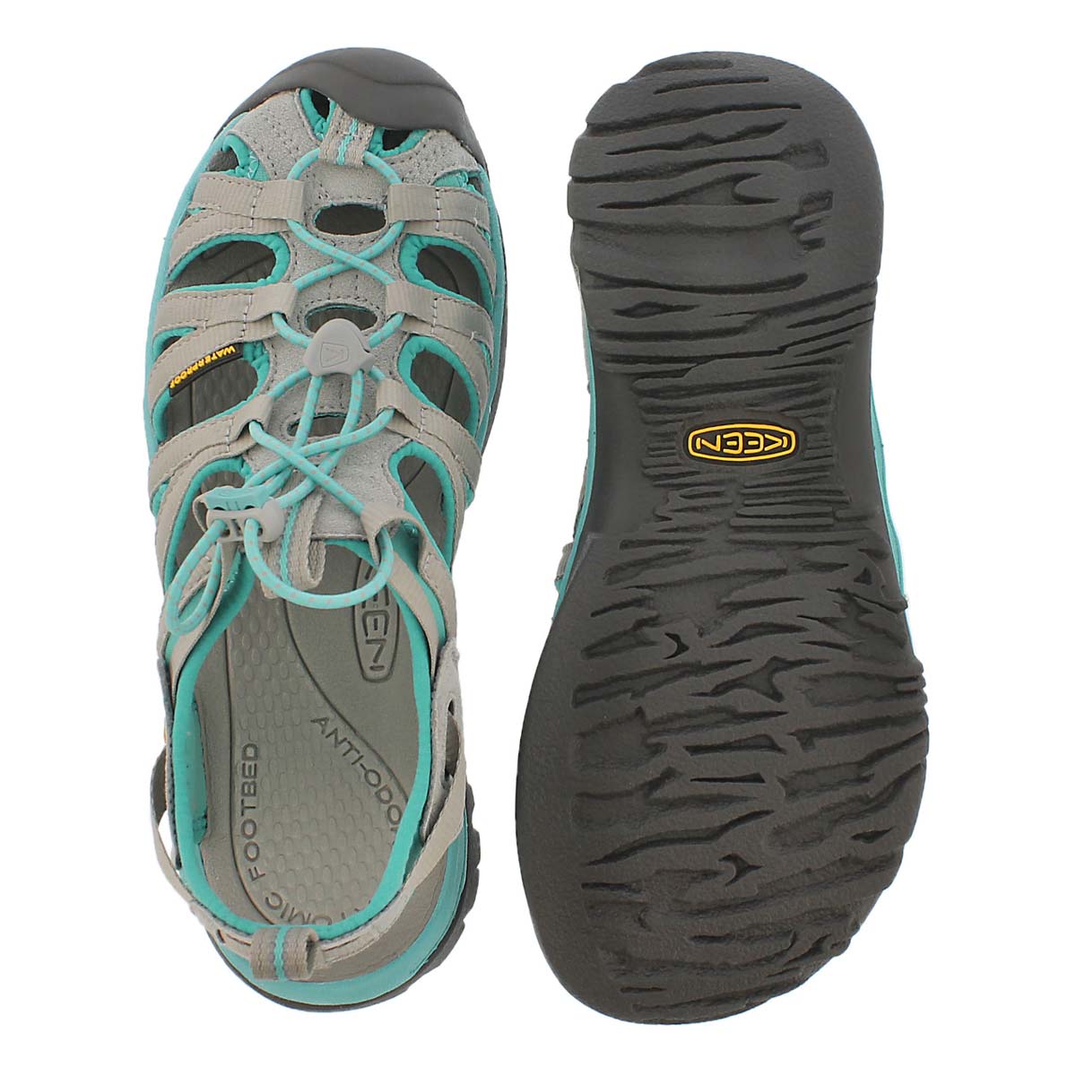 Lds Whisper grey/lagoon sport sandal
