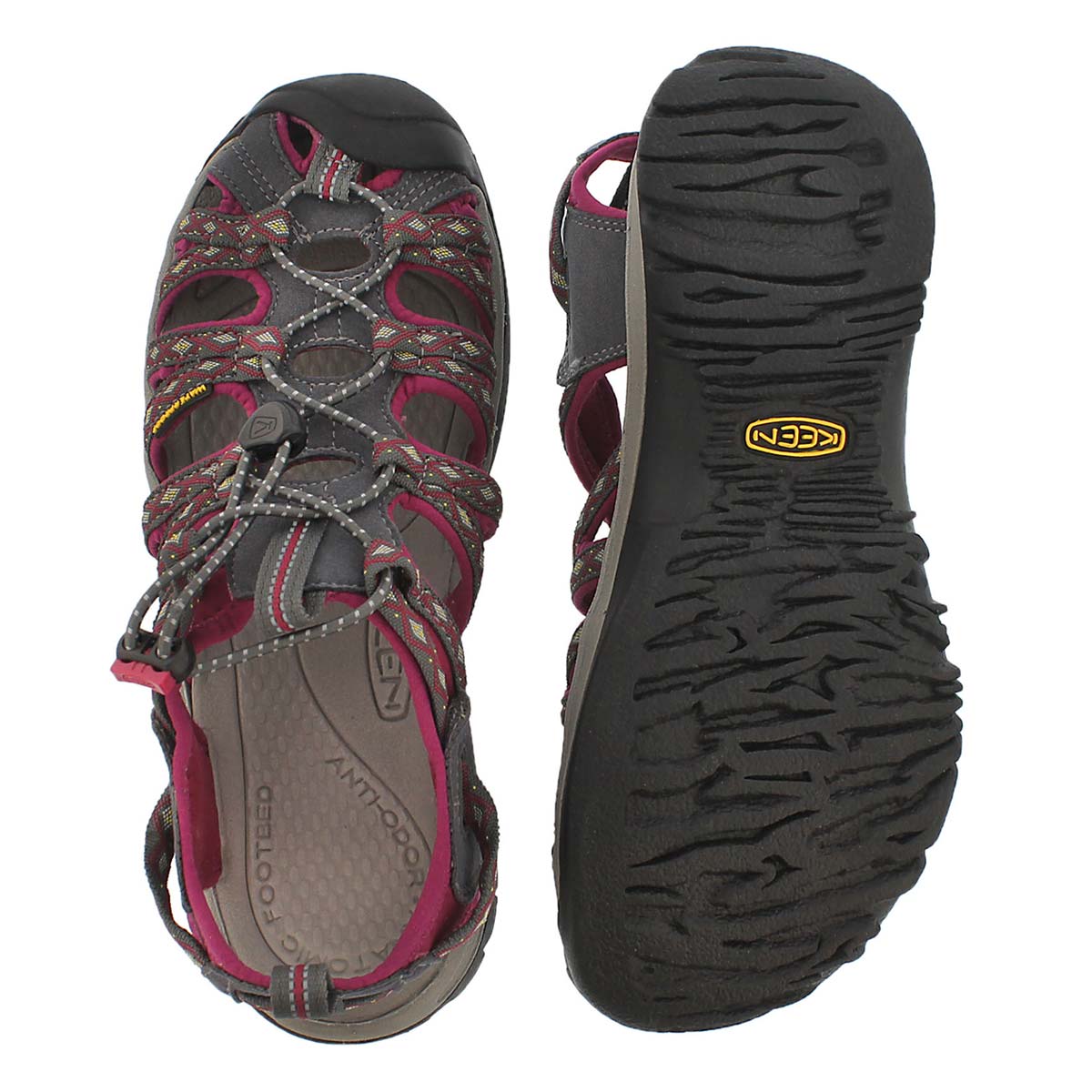 Lds Whisper magnet/sangria sport sandal