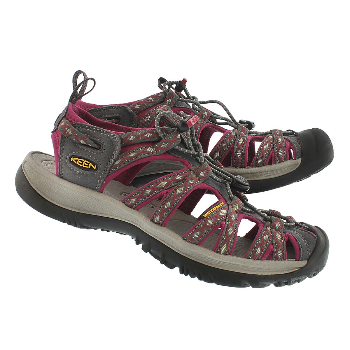 Lds Whisper magnet/sangria sport sandal