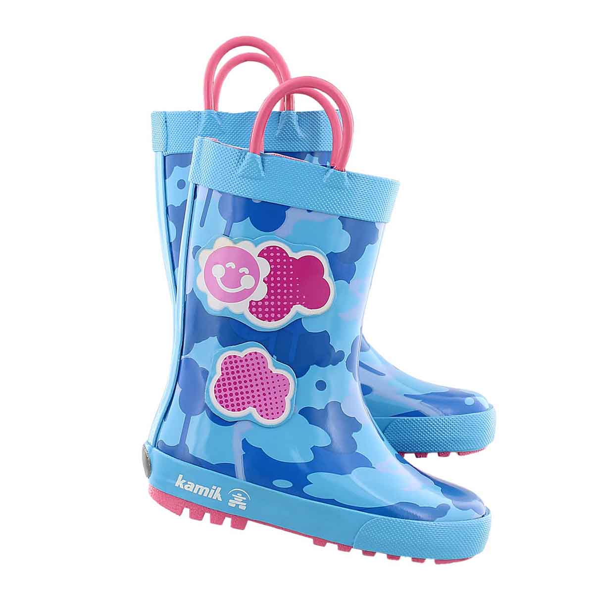 Infs Wildcloud lt blue rain boot