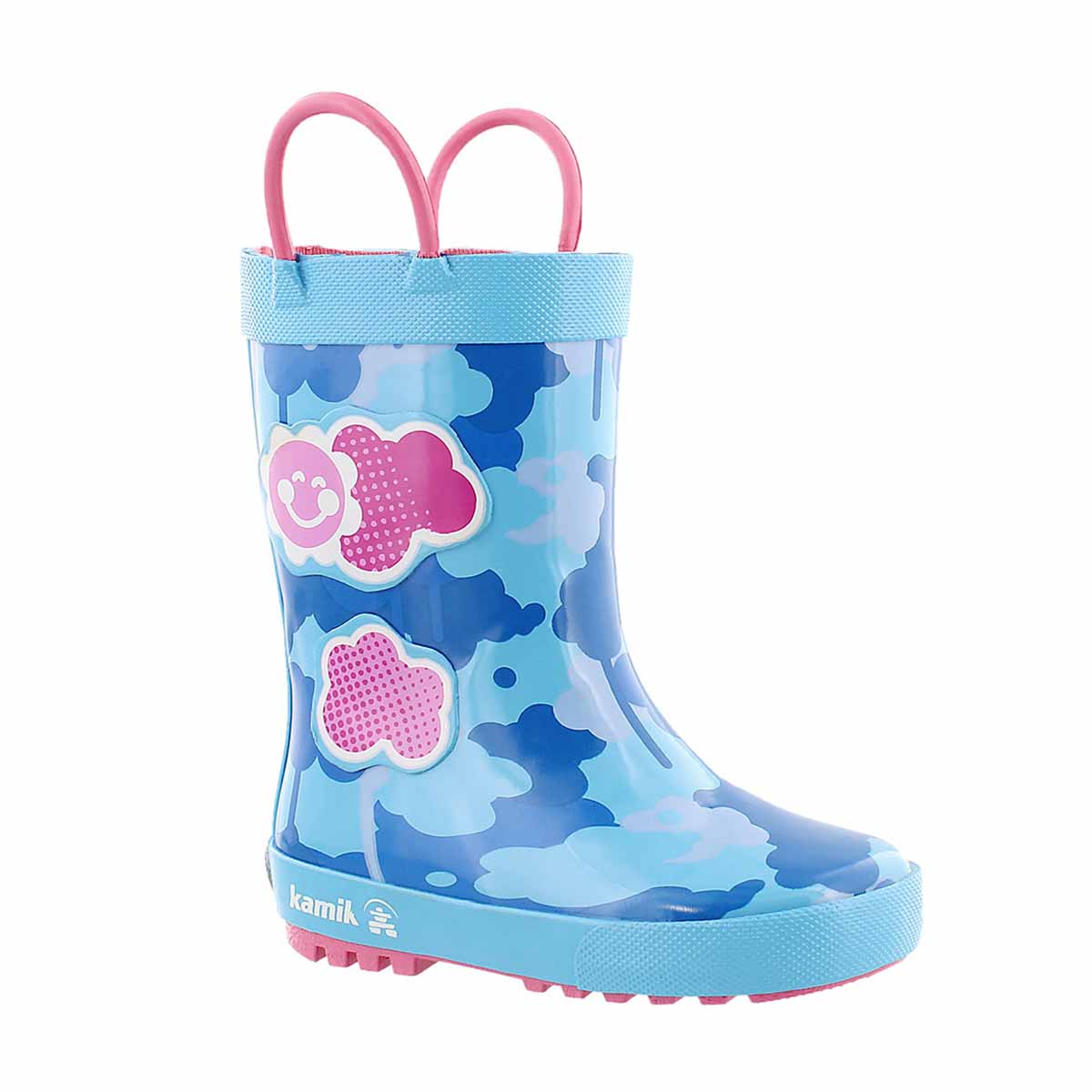 Infs Wildcloud lt blue rain boot