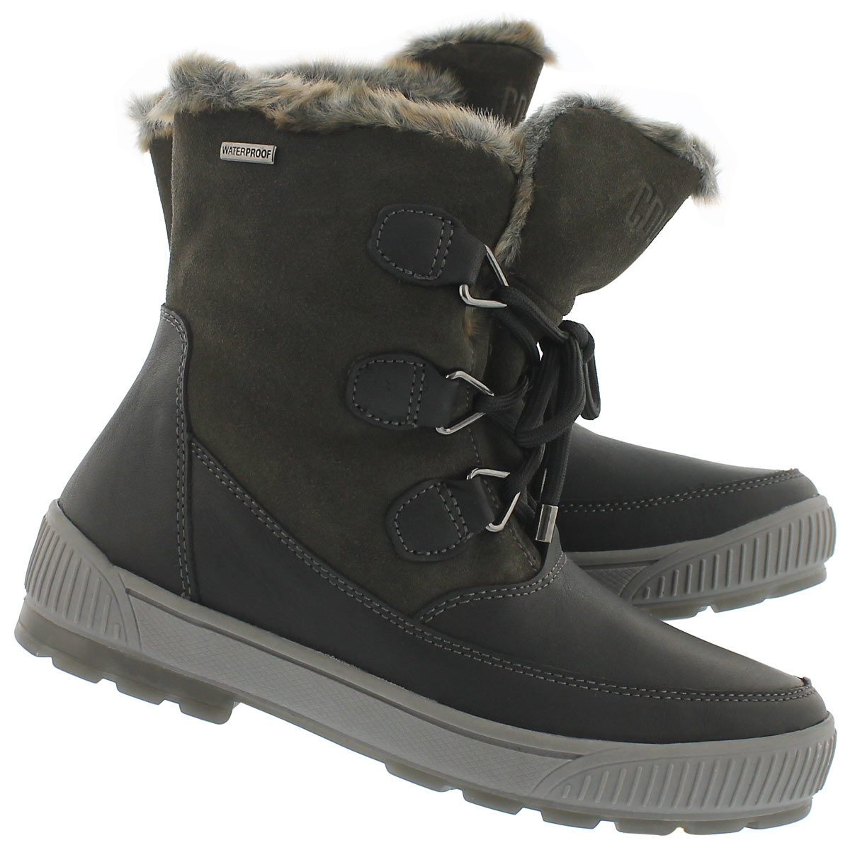 Botte hiv imp Wilson, noir/acier, fem