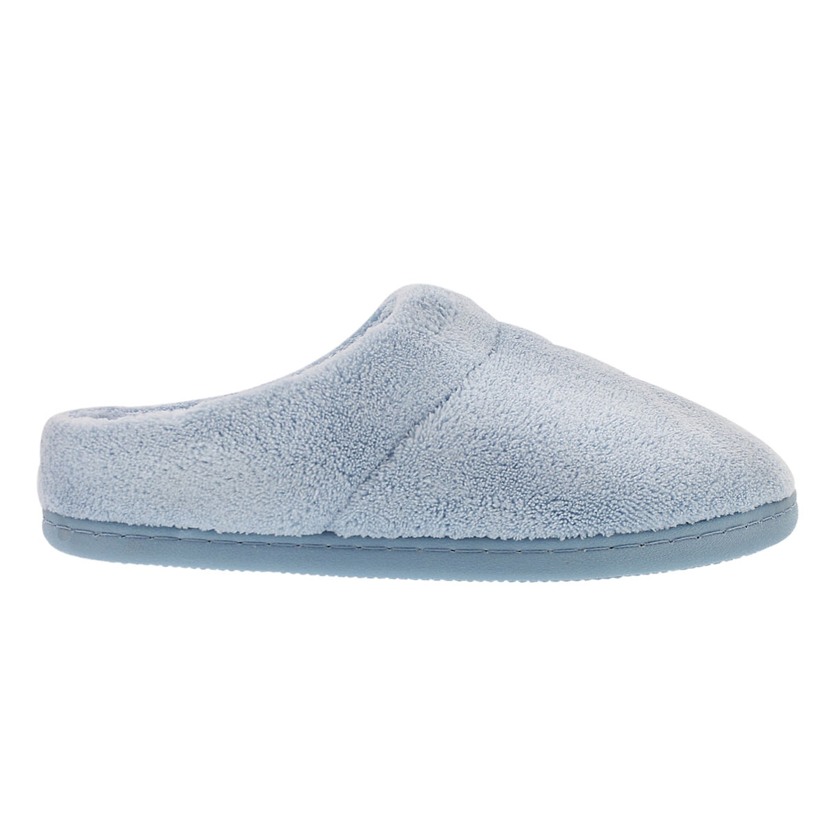 Lds Windsock blue open back slipper