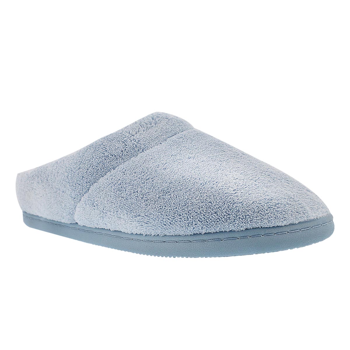 Lds Windsock blue open back slipper