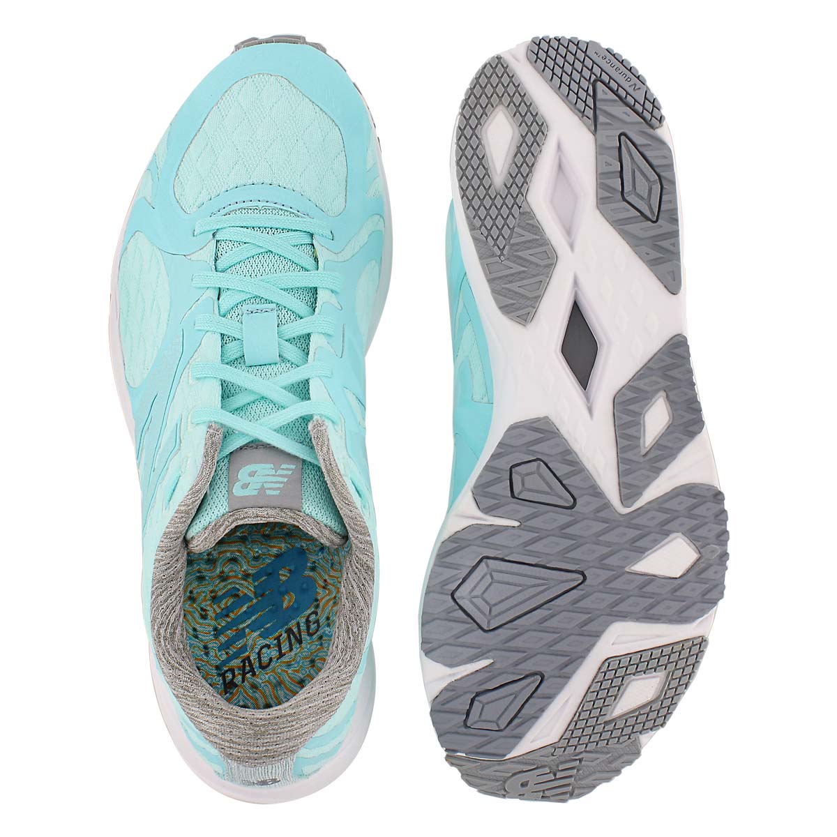 Lds 1400 blue lace up sneaker