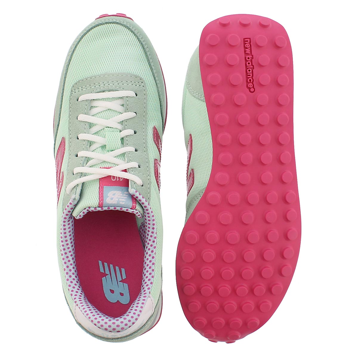 Espadrille lacée 410, vert/rouge, femmes