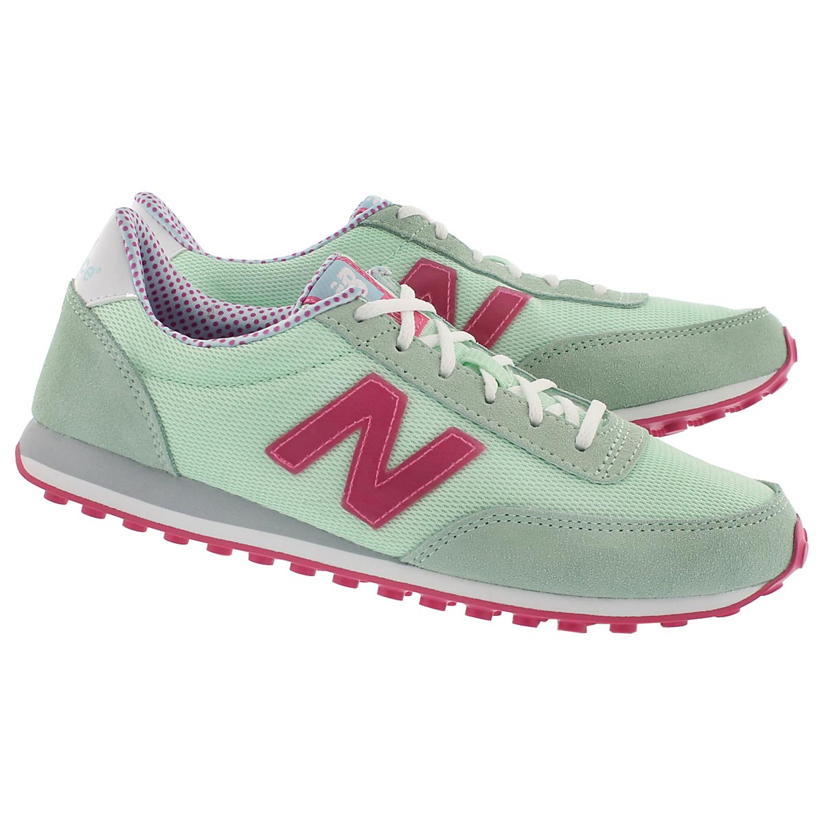 Espadrille lacée 410, vert/rouge, femmes