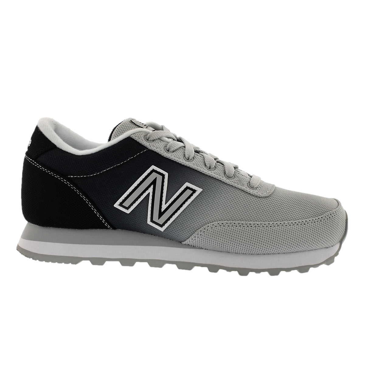 Lds 501 black/white ombre lace up
