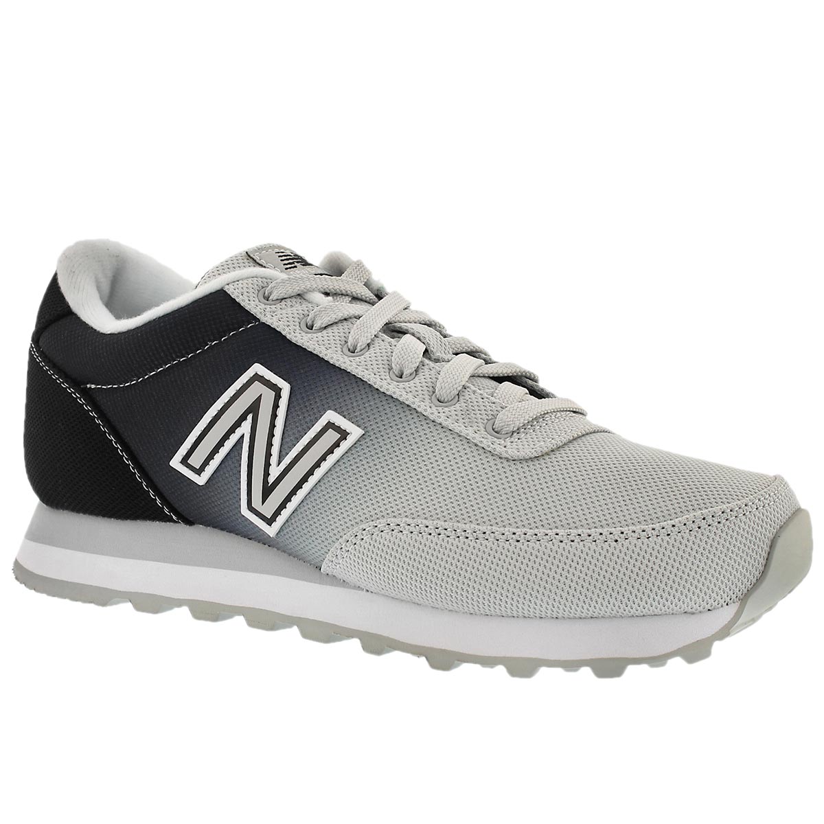 Women's 501 black/white ombre lace up sneakers