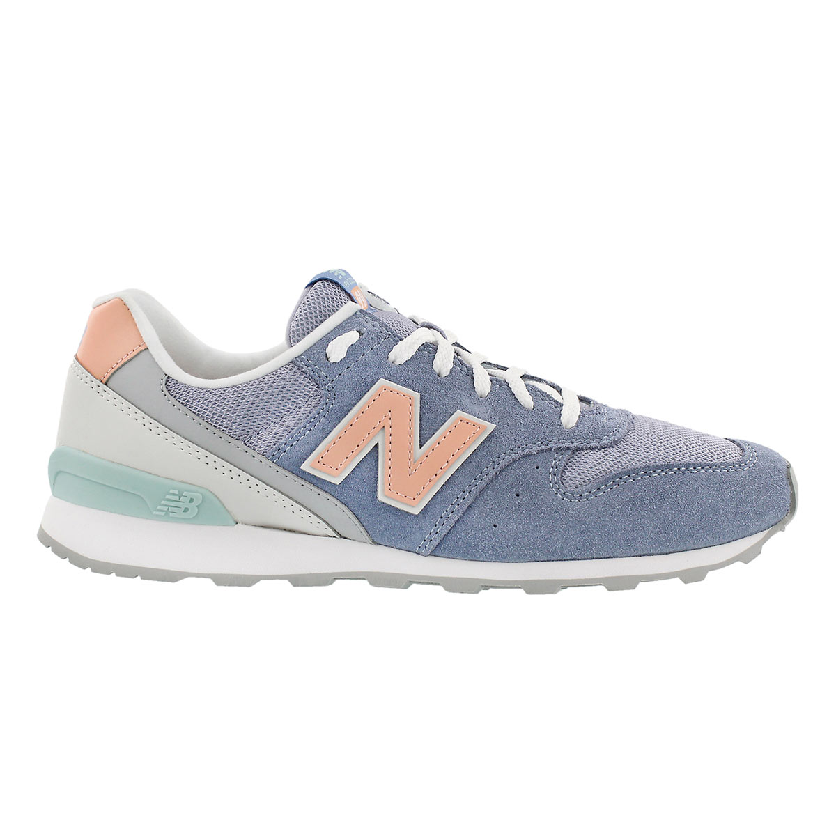 Espadrille 996, bleu/blanc/orange, fem