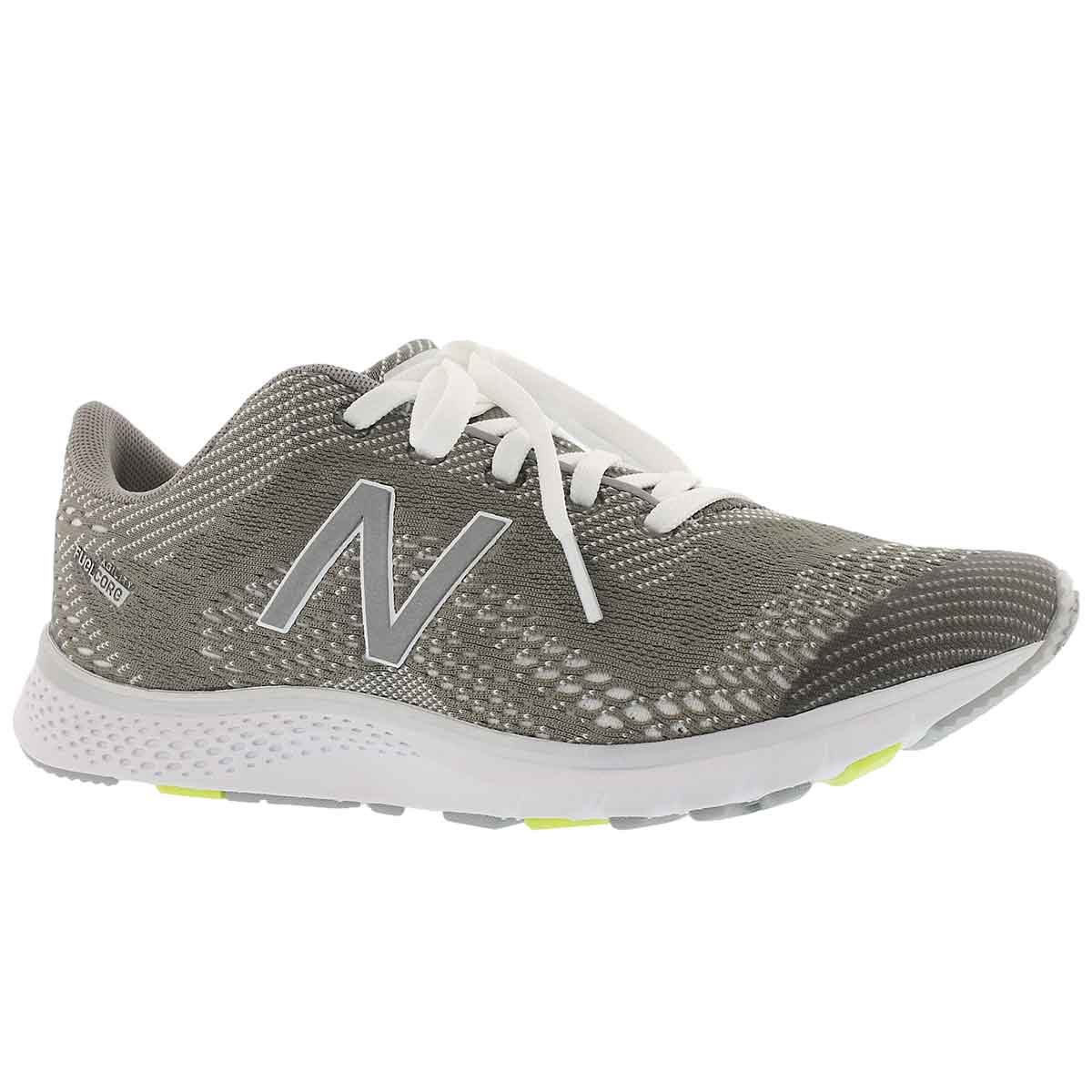 Women's AGILITY V2 silver/white lace up sneakers